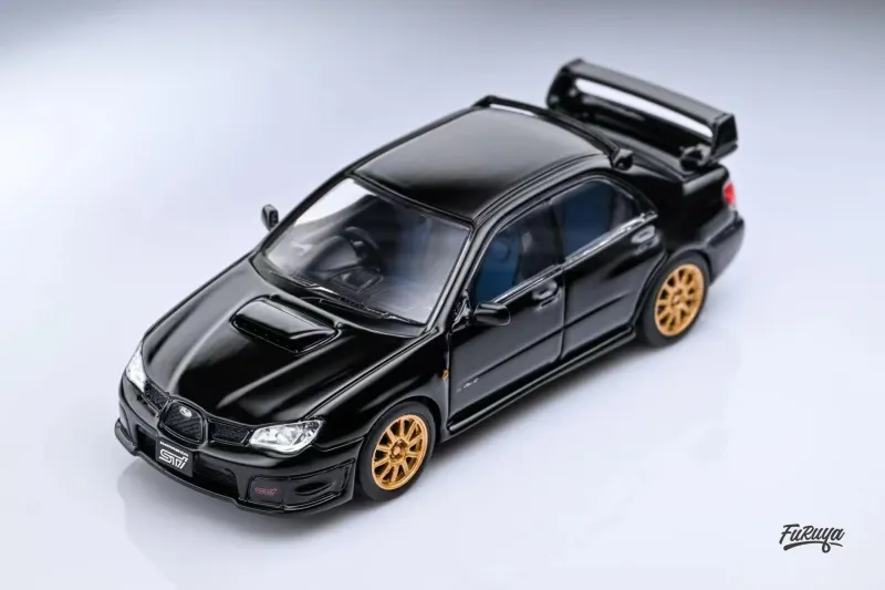 FuRuya 1/64 Subaru WRX STI Black