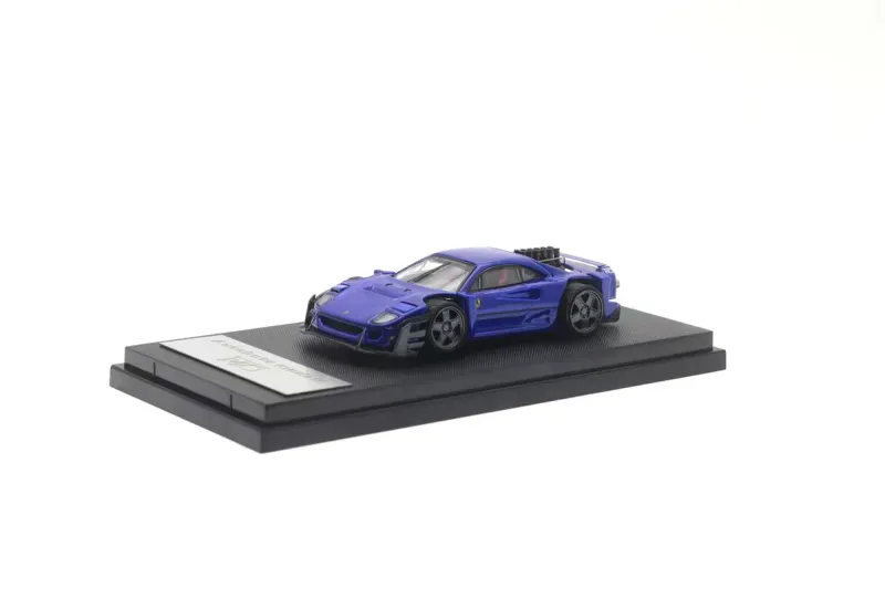 AutoBots 1/64 Ferrari F40 TASID Blue