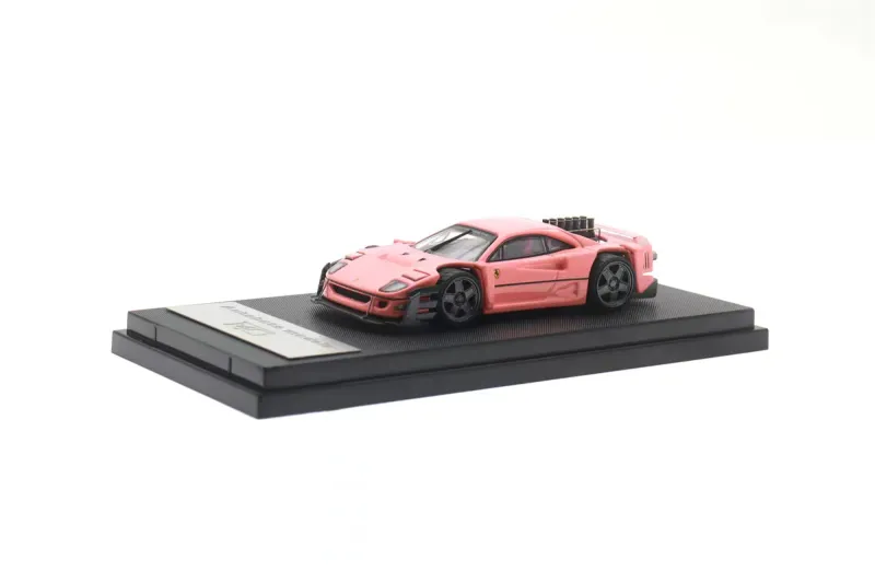 AutoBots 1/64 Ferrari F40 TASID Pink