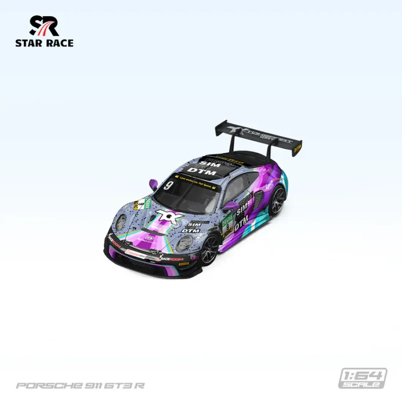 Star Race1/64 Porsche 911 GT3 Color 9 Bike Edition DTM SR64022