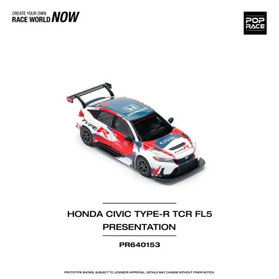 POP RACE 1/64 Honda Civic Type R FL5 TCR