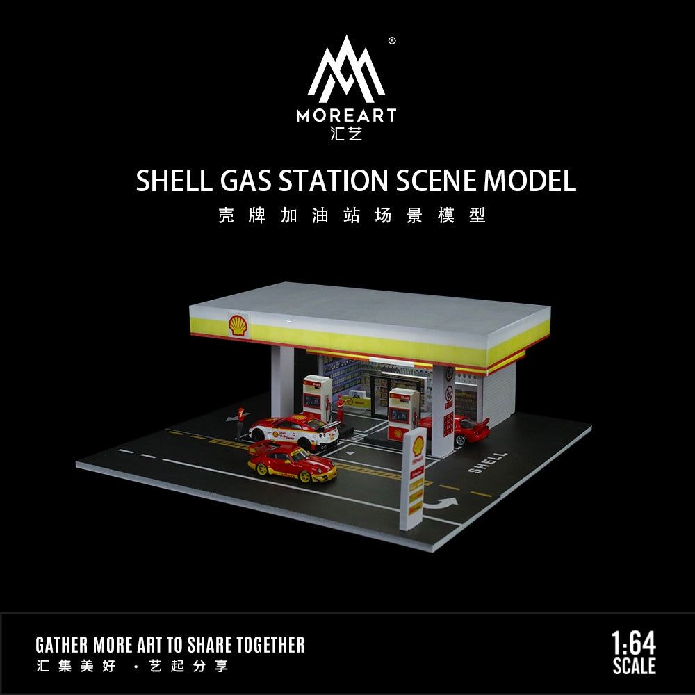 MoreArt 1:64 Shell Petrol Station