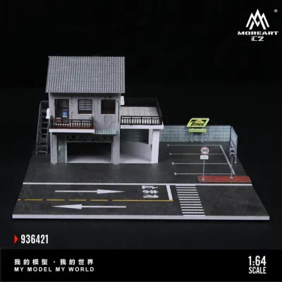 MoreArt 1:64 Japanese Auto Repair Shop MO936421