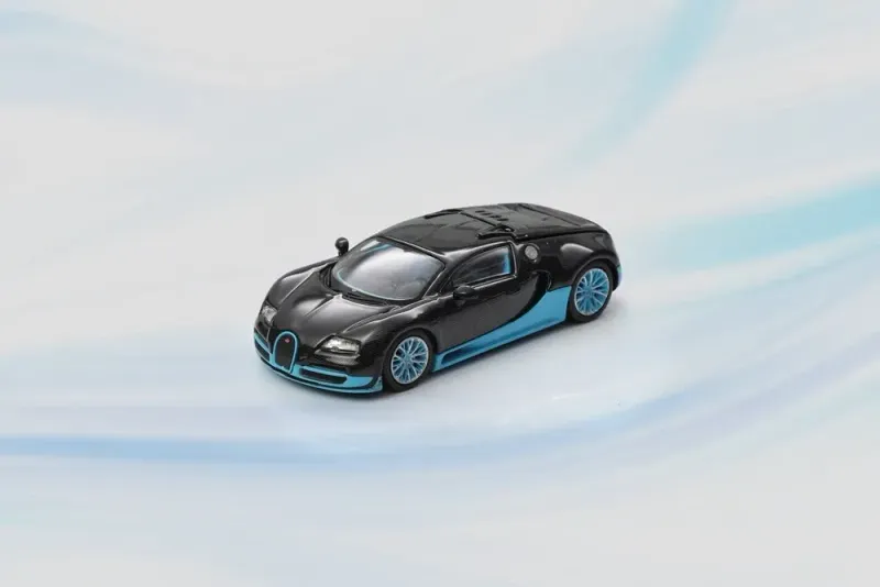 Mortal Diecast Bugatti Veyron Black/ Blue