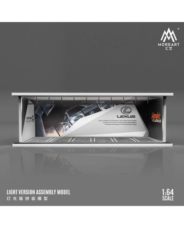MoreArt 1:64 Lexus Parking Lot Basic Diorama MO914050