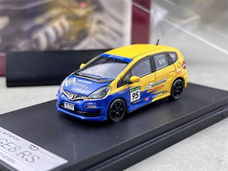 Street Warrior 1:64 JDM Spoon Honda Fit Jazz GE8 RS Diecast