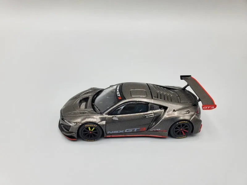 POP RACE 1/64 Honda NSX Carbon Fiber GT3 EVO22 PR64159