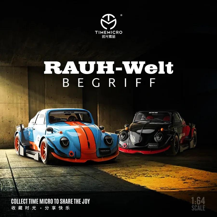 Time Micro 1/64 Volkswagen RWB Beetle ADVAN Livery