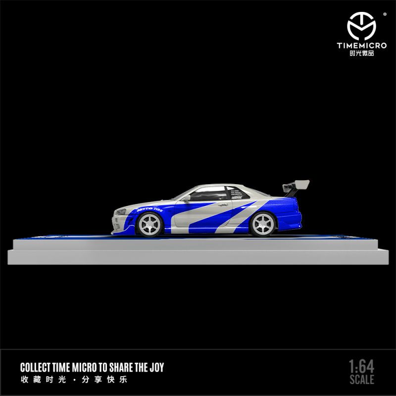 Time Micro Nissan Skyline R34 GTR TM800501