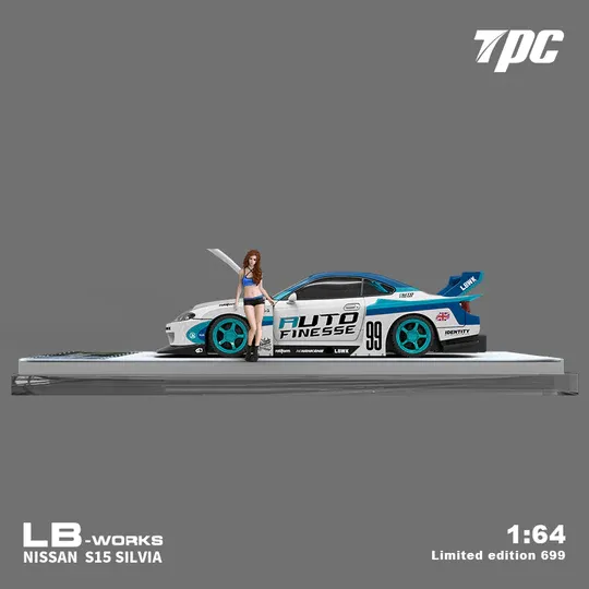 TPC Nissan Silvia S15 LB-Super Silhouette Auto Finesse BLUE - TPC646010-1