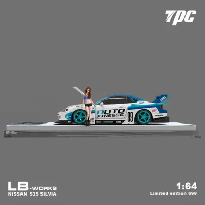 TPC Nissan Silvia S15 LB-Super Silhouette Auto Finesse BLUE - TPC646010-1