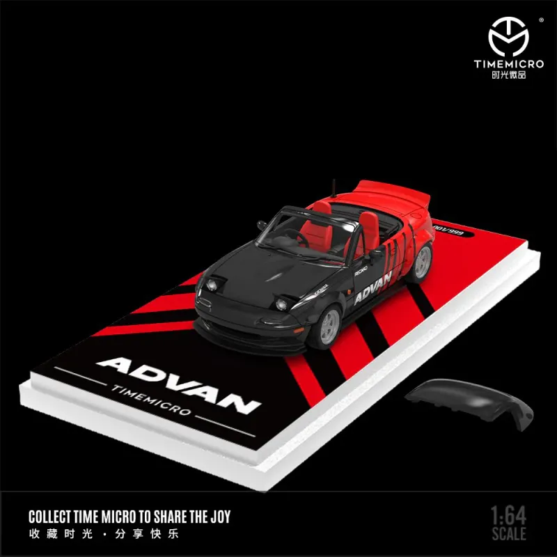 ​Time Micro 1/64 Mazda MX5 ADVAN Livery