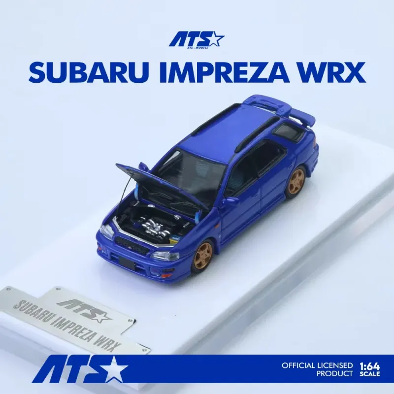 ATS 1/64 Subaru Impreza WRX Metallic Blue ATS881501