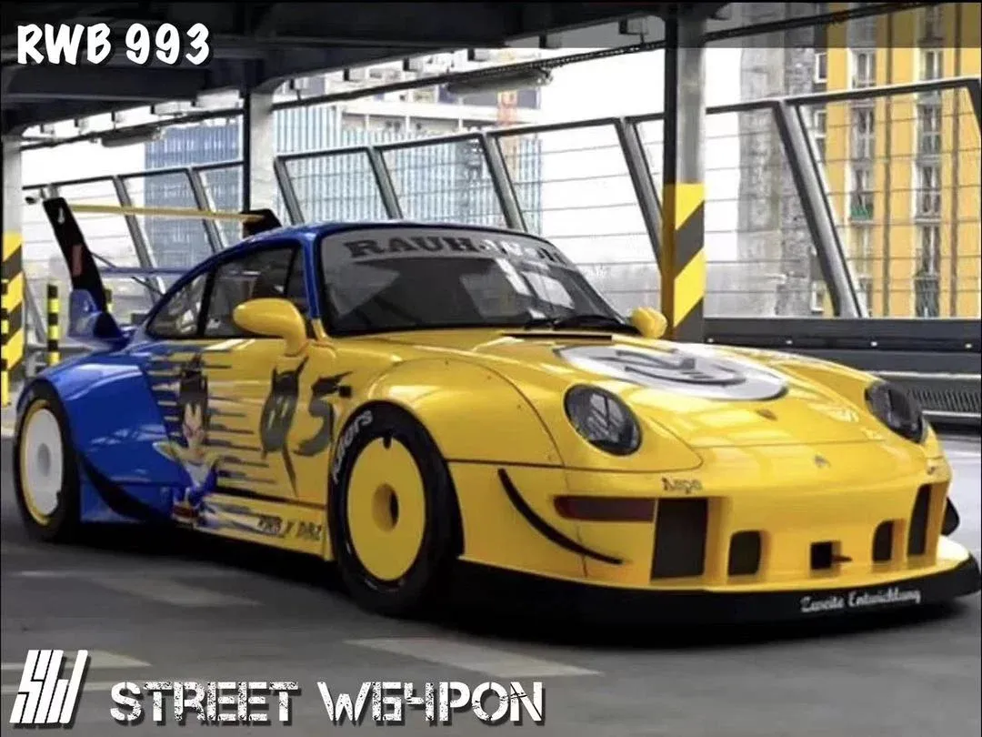 Street Warrior 1/64 Street Weapon 1:64 RWB 993 Dragon Ball