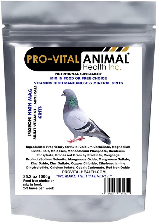 Pigeon Mini-Min-High Mag Mineral Grits 35.2oz (1000g)