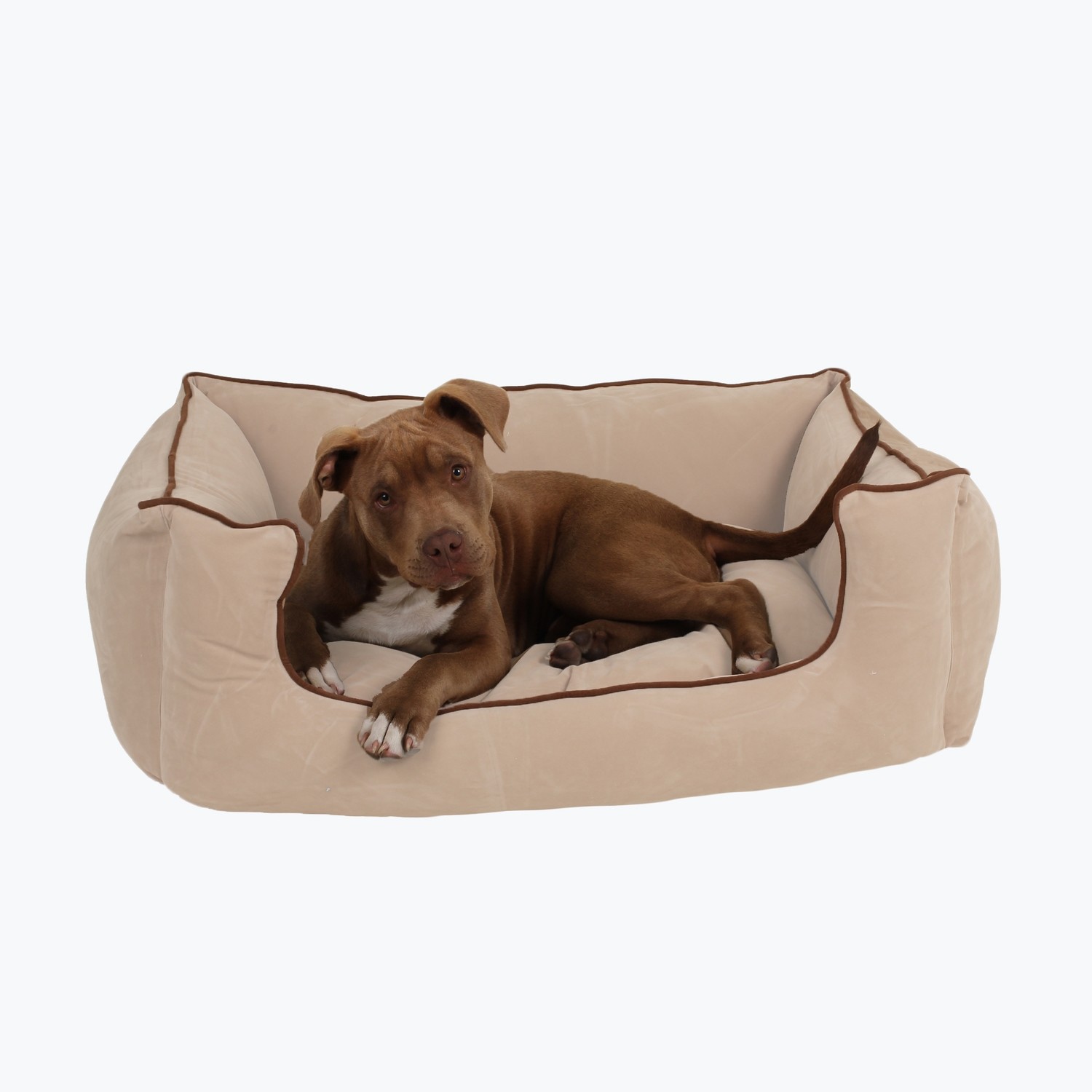 Low Profile Microfiber Kuddle Lounge
