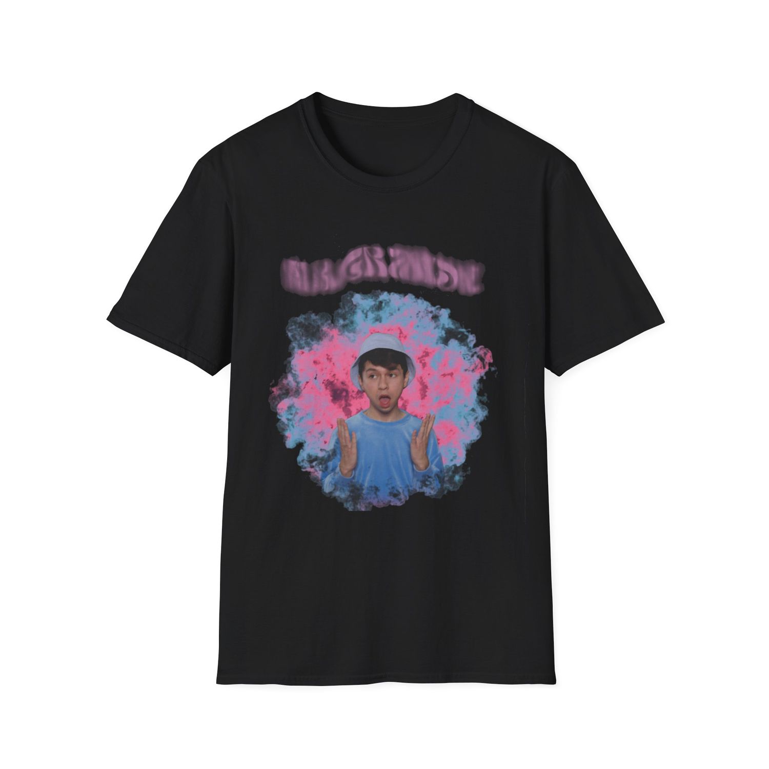 MR GRANDE WHO ME BLACK TEE