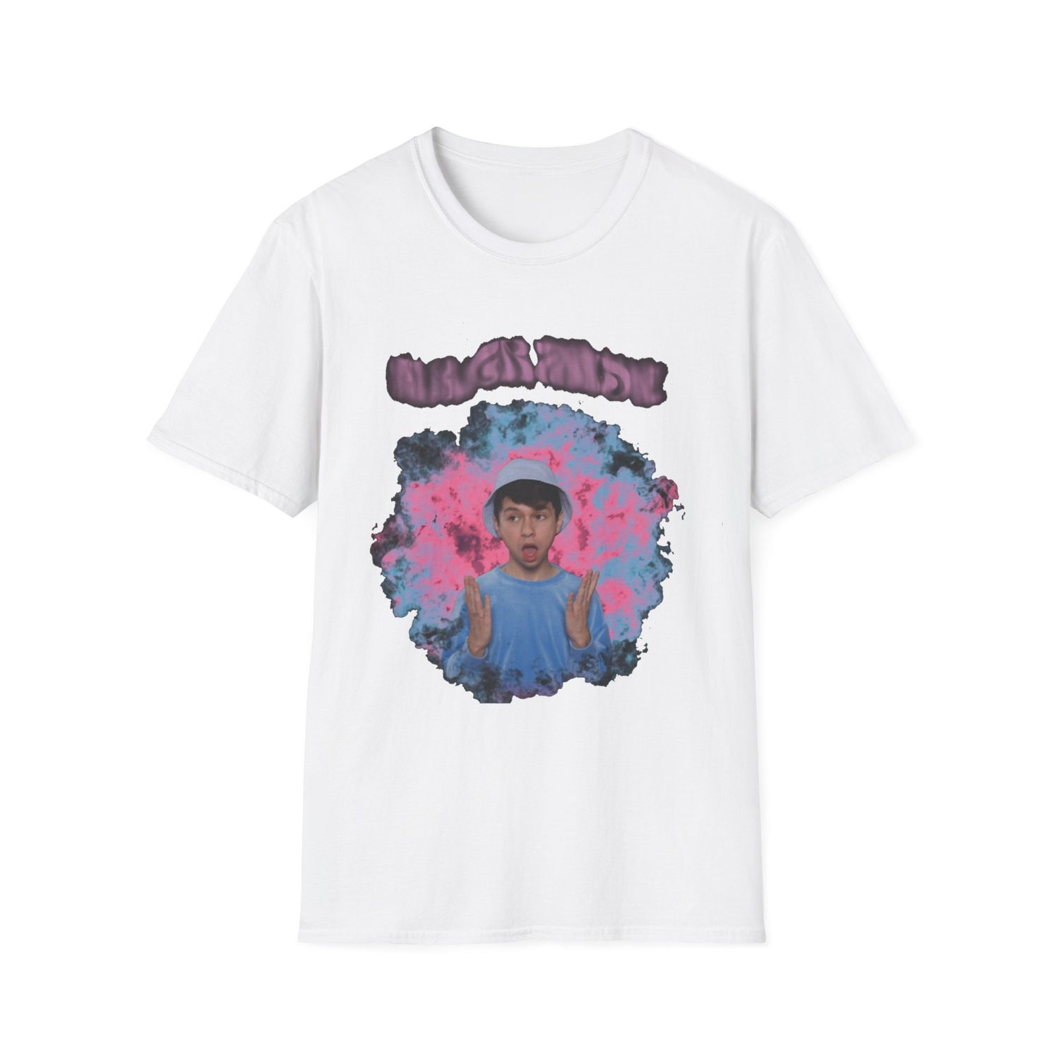 MR GRANDE &quot;WHO ME&quot; WHITE TEE