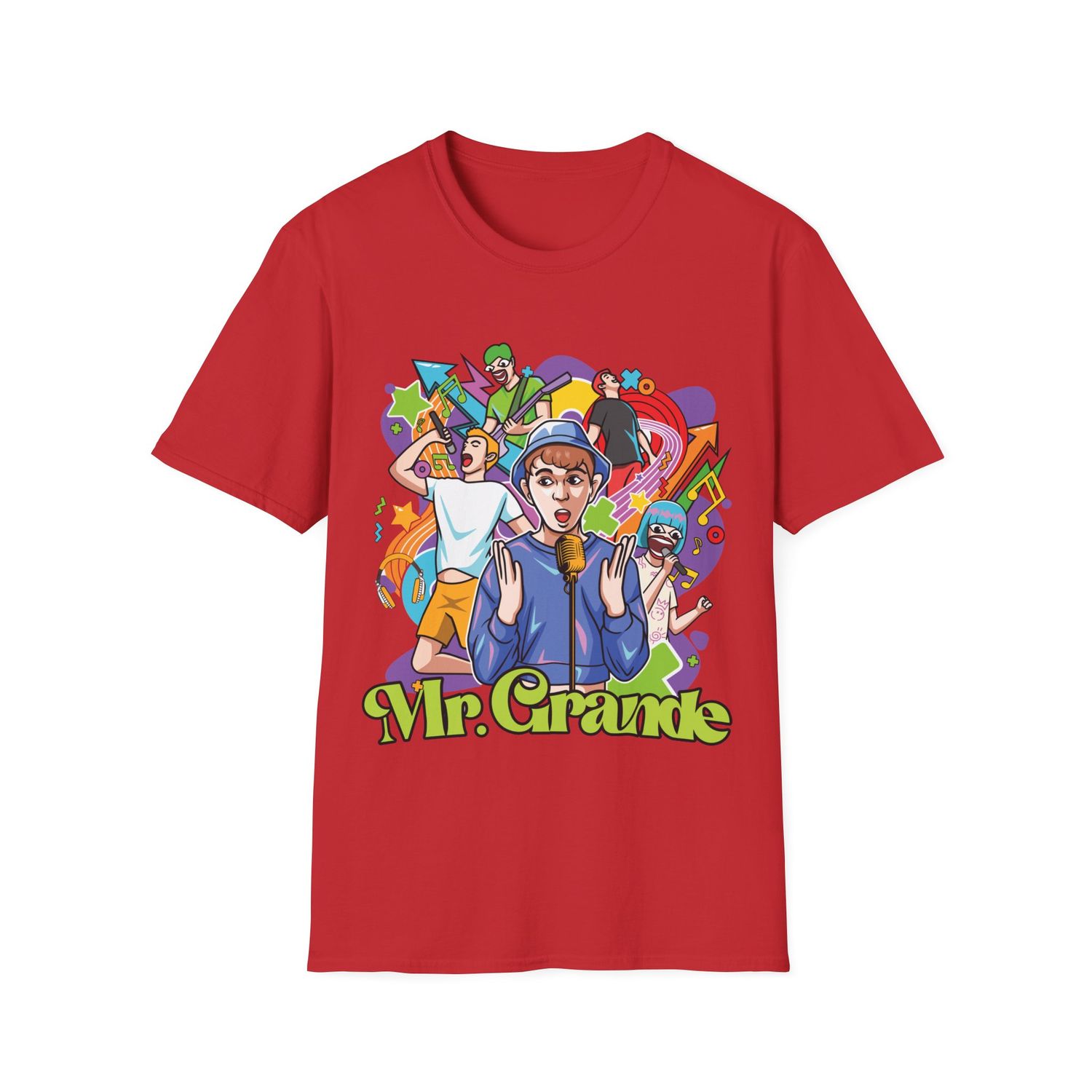 MR GRANDE RED PARTY TEE