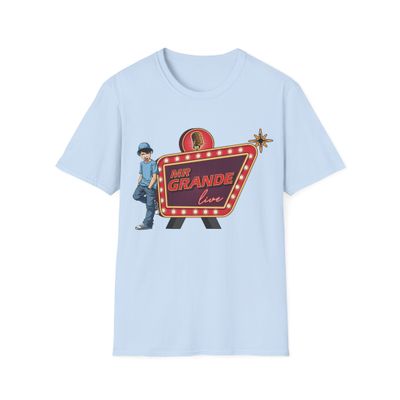 MR GRANDE LIVE LT BLUE TEE