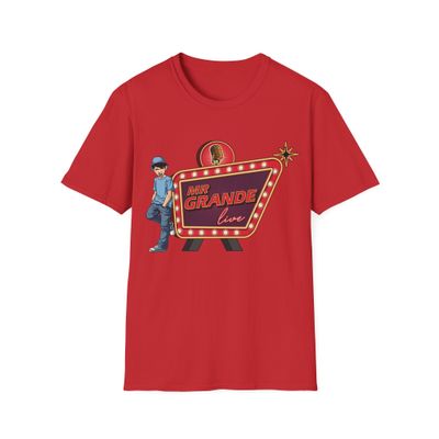 MR GRANDE LIVE RED TEE