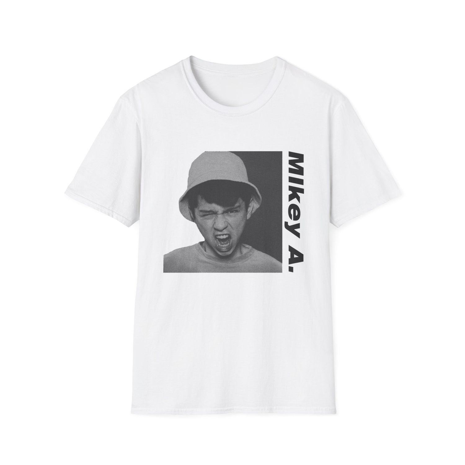 MIKEY A  YEAH WHITE TEE