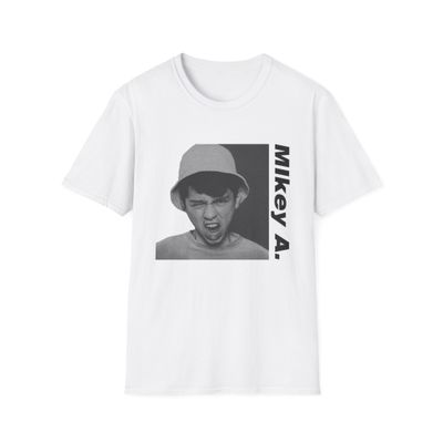 MIKEY A  YEAH WHITE TEE