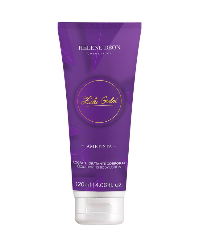 Amethyst Moisturizing Body Lotion 120ml Zilú Godoi