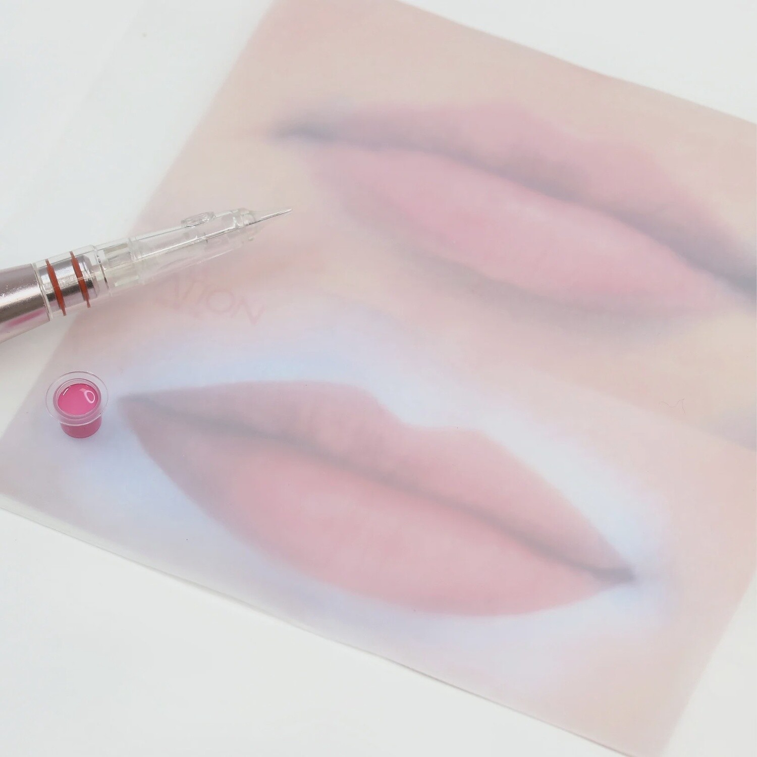 PEAU DE PRATIQUE TRANSPARENTE