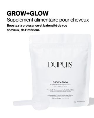 GLOW+GROW SUPPLÉMENT ALIMENTAIRE POUR LES CHEVEUX