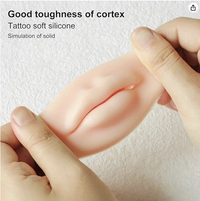 LÈVRES DE PRATIQUE EN SILICONE SOUPLE