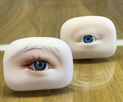 YEUX PRATIQUE EN SILICONE