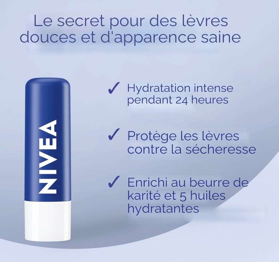 BAUME SOIN DES LÈVRES NIVEA