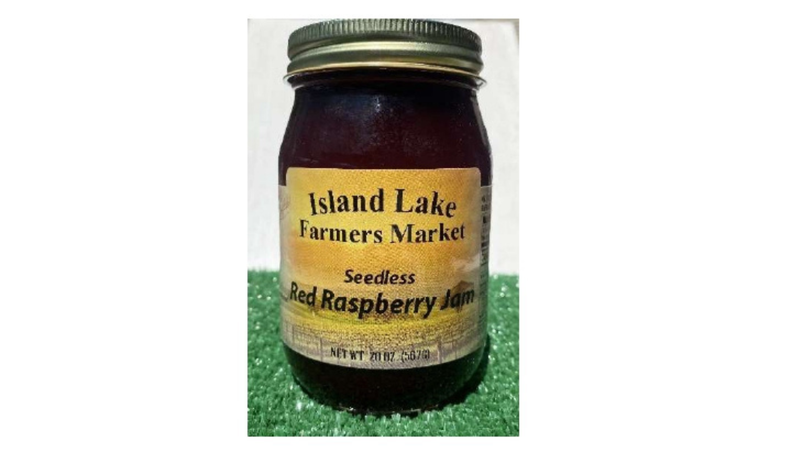 Seedless Red Raspberry Jam