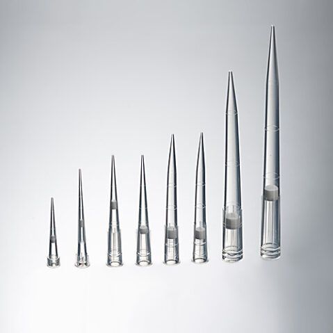 10μl Extra Long Universal Filtered Pipette Tips, Sterile, ZEROTIP(super low retention), Natural, Dnase/Rnase-free, Nonpyrogenic( 96/rack,10racks/box, 2boxes/cs) PMT233010