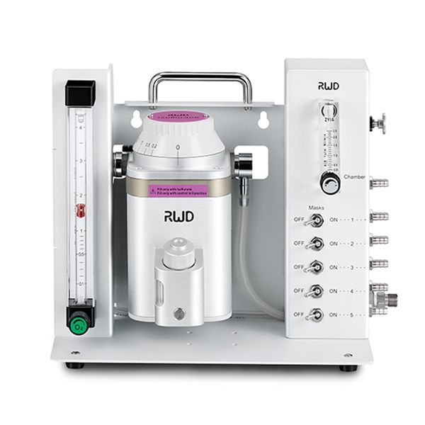 Movable Small Animal Anesthesia Machine-Isoflurane, Easy Fil