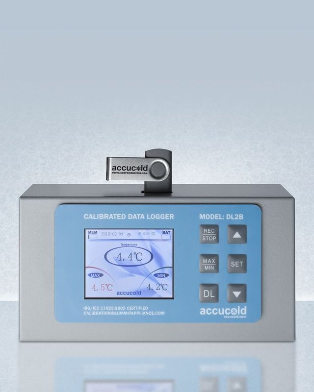 Digital Data Recording Device for Freezer & Refrigerator, Capacity: 32,000 data groups, DDR2BK