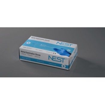 Nitrile examination gloves, extra small, powder free, blue, 100/pk, 1000/cs (NG101001) (NST902001) (902001)