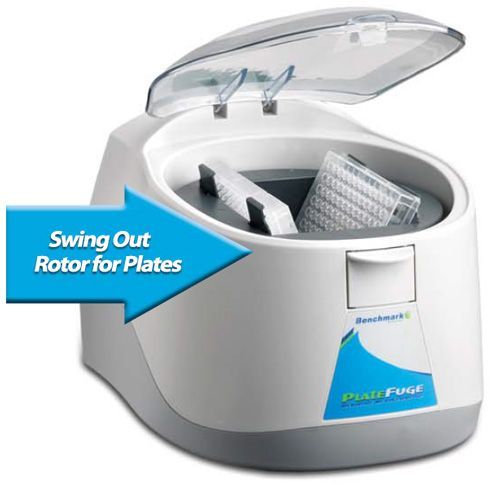 C2000, PlateFuge™ Microplate Centrifuge with Rotor and Microplate Carriers, 115V (US plug), BMKE30273