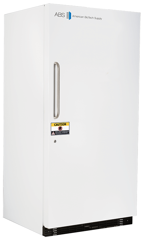 30 CUFT Manual Defrost Freezer, 35.75x34.25x72.5” (wxdxh), 115v, with four shelves, keyed door lock, each