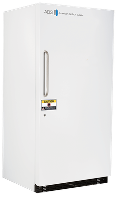 30 CUFT Manual Defrost Freezer, 35.75x34.25x72.5” (wxdxh), 115v, with four shelves, keyed door lock, each