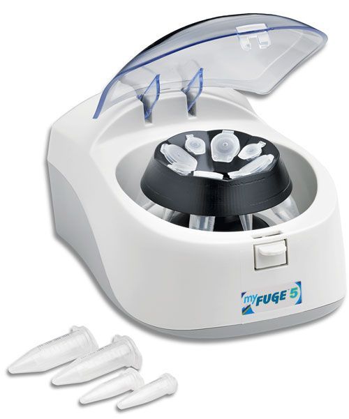 MyFuge™ 5 Mini-centrifuge for 4x5mL tubes, 5000rpm,  2000xg, MTCBIO, BMKE30300 (C2595)