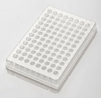 BioPointe 2.2ml, 96-DEEPWELL PLATE, SQUARE WELL, V-BOTTOM, CLEAR, 5 PLATES /Pack, 10 Packs/Case, (52104N)