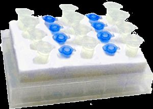 H6000-MP, 12 x 1.5/2 ml and 8 x 0.5 ml Microtube Adapter for Benchmark Incu-mixer MP4 or Orbi-Shaker MP with Microplate Platform