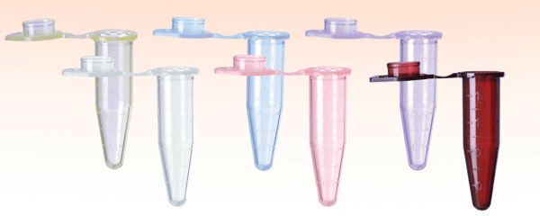 BioPointe 1.5ml MICROCENTRIFUGE TUBE, MIX, 500 TUBES/Pack, 10 Bags/Case, (54100X)