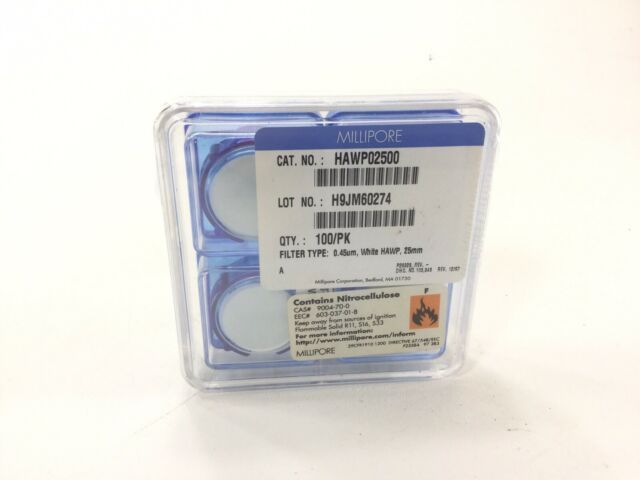 25mm HAWP Filter, 100/PK