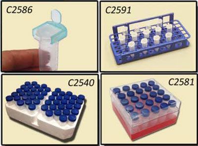 Workstation rack, for 30 x 5 ml tubes or 60 screw cap tubes