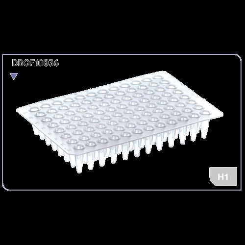 DBio 96 Well PCR Plate, Non-Skirted, Standard, 25 Plates (SP-0074)