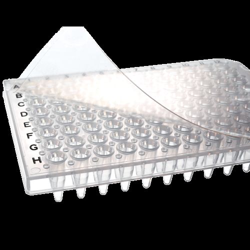 DBio Adhesive Clear Seals for PCR Applications, 100 Sheets
