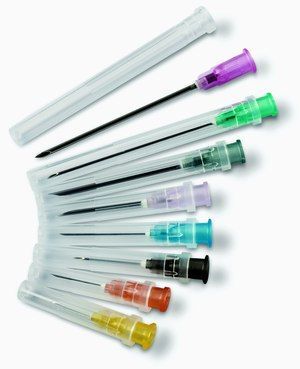 Hypodermic Needles, 27G, 13mm, 1/2", Sterile, 100/BOX, 600/Case, LB0006-CS